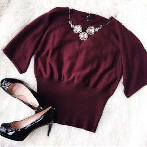 gnu Dolman Sleeve Knit Sweater